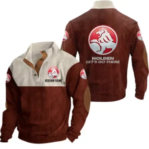 Motors Men's Stand Up Collar Base Shirt, Collar Hoodie Exclusive Logo For Car Motorcycles Fans CAR20012080 - Red