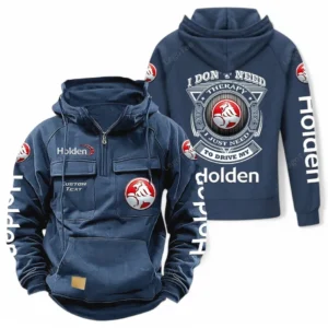 Motors Hoodie Tactical Quarter Zip, Hoodie Exclusive Logo For Car Owners CAR106021525034 - Dark Blue