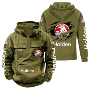 Motors Hoodie Tactical Quarter Zip, Hoodie Exclusive Logo For Motors Lovers - Army Green CAR122021425053-1