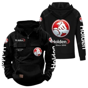 Motors Hoodie Tactical Quarter Zip, Hoodie Exclusive Logo For Motors Lovers - Black CAR96021425724-2
