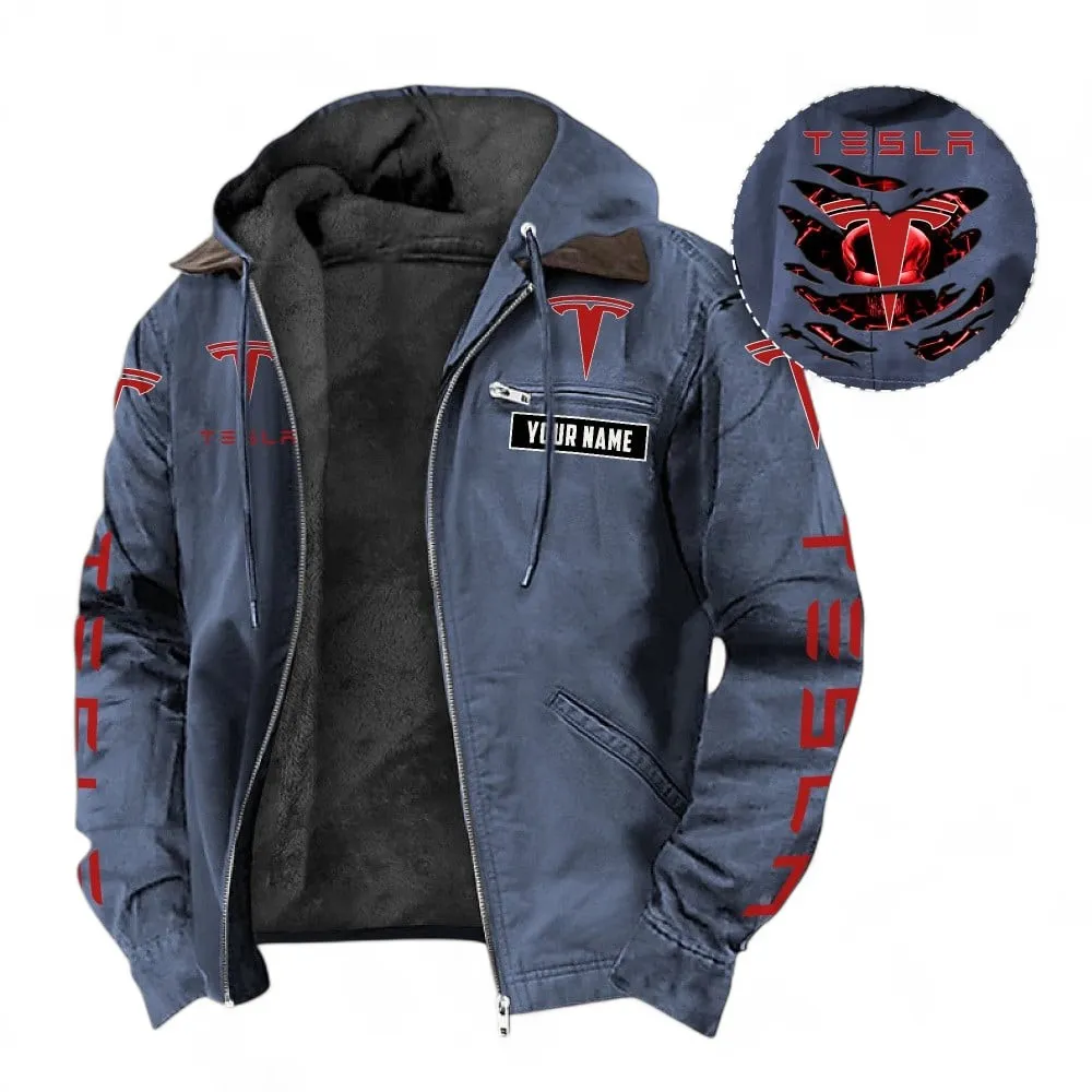 Hypercar Fans Gift Hooded And Flannel Hoodie, Jacket Exclusive Logo For Car Owners, Custom Name CAR391072125730-Navy Blue