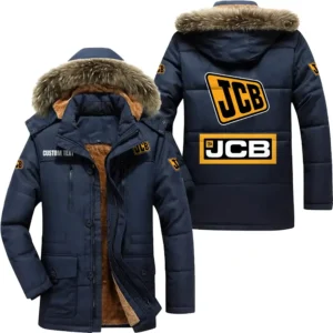 Tractor Parka hoodie, Coat with Hood Exclusive Logo For Car Motorcycles Lovers CAR7002082122 - Navy
