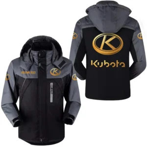 Tractor Outdoor Charging Suit, Exclusive Logo Fleece Truckket For Car Fans HFLJ0112312085 - Black
