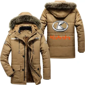 Tractor Parka hoodie, Coat with Hood Exclusive Logo For Car Motorcycles Lovers CAR7002082132 - Khaki
