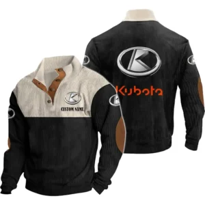 Tractor Men's Stand Up Collar Base Shirt, Collar Hoodie Exclusive Logo For Car Motorcycles Fans CAR20012099 - Black