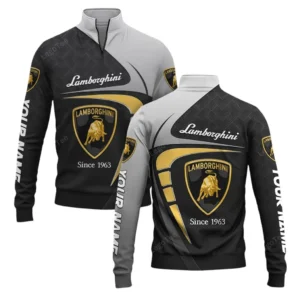 Luxury Supercar Quarter-Zip Sweatshirt, All Over Print Sweatshirt For Luxury Supercar Lovers CAR11603032541
