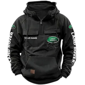 Truck Hoodie Tactical Quarter Zip, Hoodie Exclusive Logo For Truck Lovers CAR164022425178 - Black