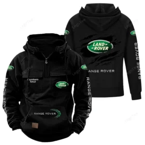 Truck Hoodie Tactical Quarter Zip, Hoodie Exclusive Logo For Truck Lovers - Black CAR122021425078-2