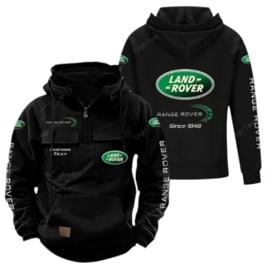 Truck Hoodie Tactical Quarter Zip, Hoodie Exclusive Logo For Truck Lovers - Black CAR96021425688-2