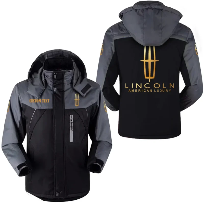 Retro Car Outdoor Charging Suit, Exclusive Logo Fleece Truckket For Car Fans HFLJ0112312089 - Black