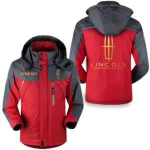 Retro Car Outdoor Charging Suit, Exclusive Logo Fleece Truckket For Car Fans HFLJ0112312089 - Red