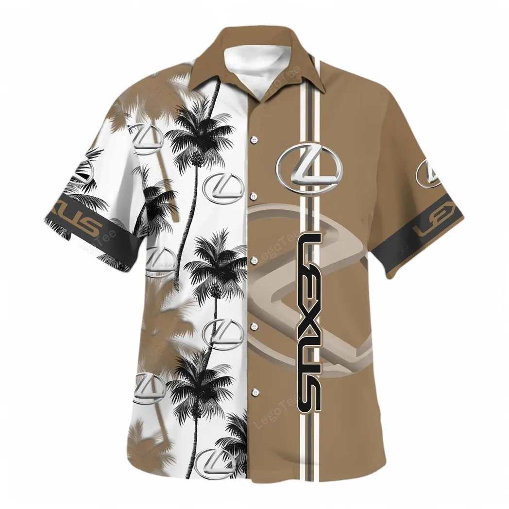 Luxury Sedan Fans Gift Hawaiian Shirt, Button up Shirt All Over Print For Luxury Sedan Lovers CAR143021125018