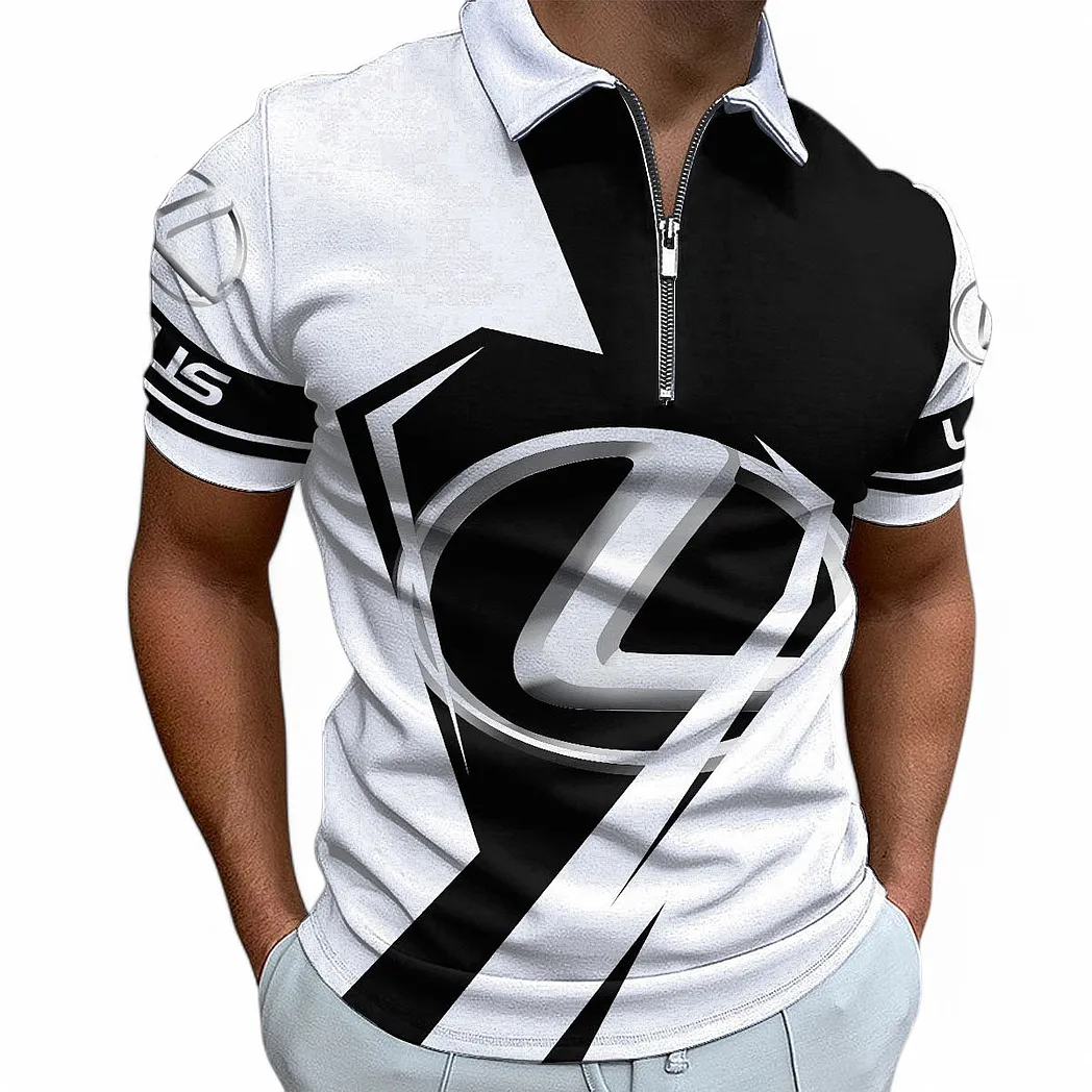 Luxury Sedan Fans Gift Zipper Polo Shirt, Polo Shirt All Over Print For Luxury Sedan Fan CAR68022125986