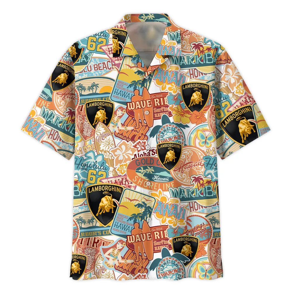 Luxury Supercar Fans Gift Hawaiian Shirt, Button up Shirt Vintage Style For Luxury Supercar Fan CAR202031225361