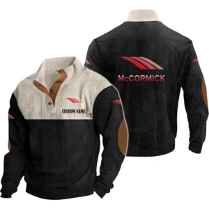 Car Men's Stand Up Collar Base Shirt, Collar Hoodie Exclusive Logo For Car Motorcycles Fans CAR20012117 - Black