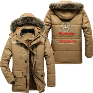 Luxuty Car Parka hoodie, Coat with Hood Exclusive Logo For Car Motorcycles Lovers CAR7002082155 - Khaki