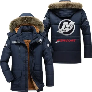 Machine Parka hoodie, Coat with Hood Exclusive Logo For Car Motorcycles Lovers CAR7002082157 - Navy