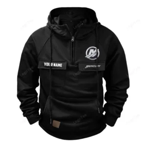 Machine Hoodie Tactical Quarter Zip, Hoodie Exclusive Logo For Machine Lovers - Black CAR109021425356-2