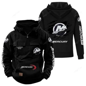 Machine Hoodie Tactical Quarter Zip, Hoodie Exclusive Logo For Machine Lovers - Black CAR122021425034-2
