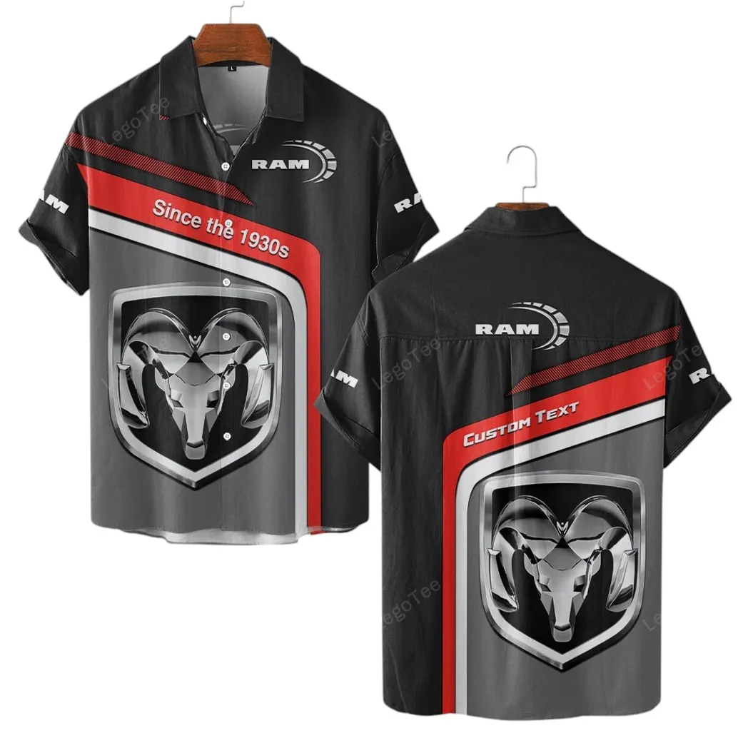 Monster Truck Lovers Gift Hawaiian Shirt, Button up Shirt All Over Print For Monster Truck Lovers, Custom Name CAR11103032562