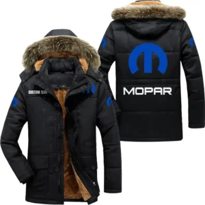 Car Parka hoodie, Coat with Hood Exclusive Logo For Car Motorcycles Lovers CAR7002082161 - Black