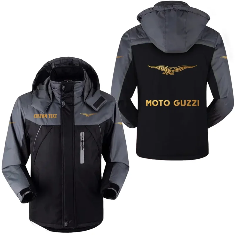 Car Outdoor Charging Suit, Exclusive Logo Fleece Truckket For Car Fans HFLJ0112312103 - Black