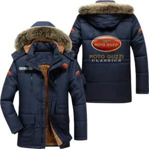 Car Parka hoodie, Coat with Hood Exclusive Logo For Car Motorcycles Lovers CAR7002082162 - Navy