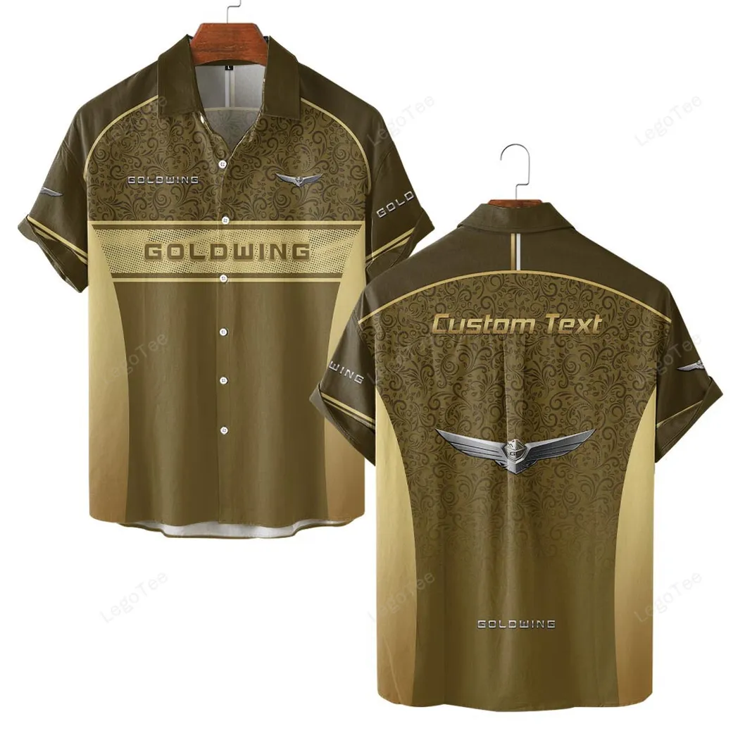 Motorcycles Fans Gift Hawaiian Shirt, Button up Shirt Exclusive Logo For Auto Lovers, Custom Name CAR137021325960-3