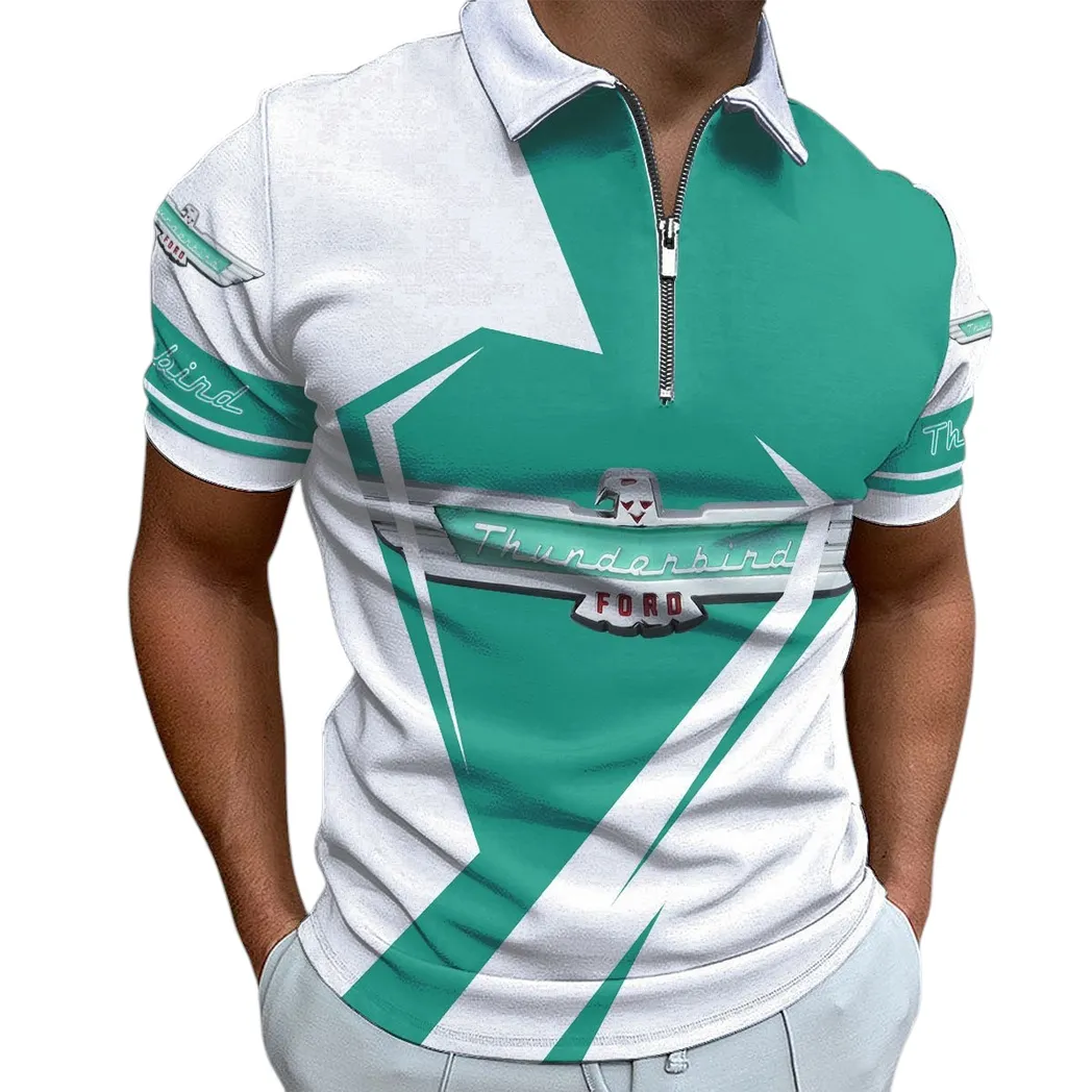 Motorcycles Fans Gift Zipper Polo Shirt, Shirt Exclusive Logo For Motorcycles Lovers CAR3202122562