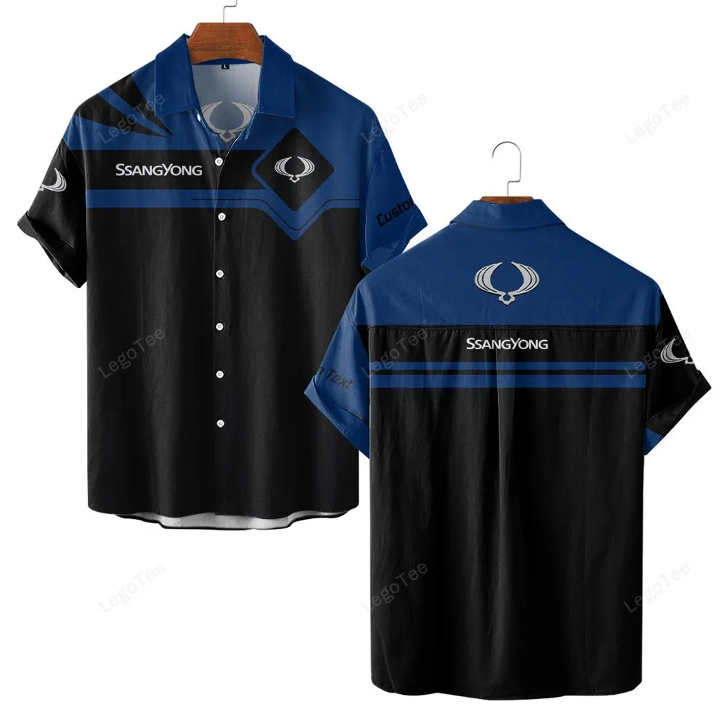 Motors Lovers Gift Hawaiian Shirt, Button up Shirt Exclusive Logo For Motor Lovers, Custom Name CAR9803032570