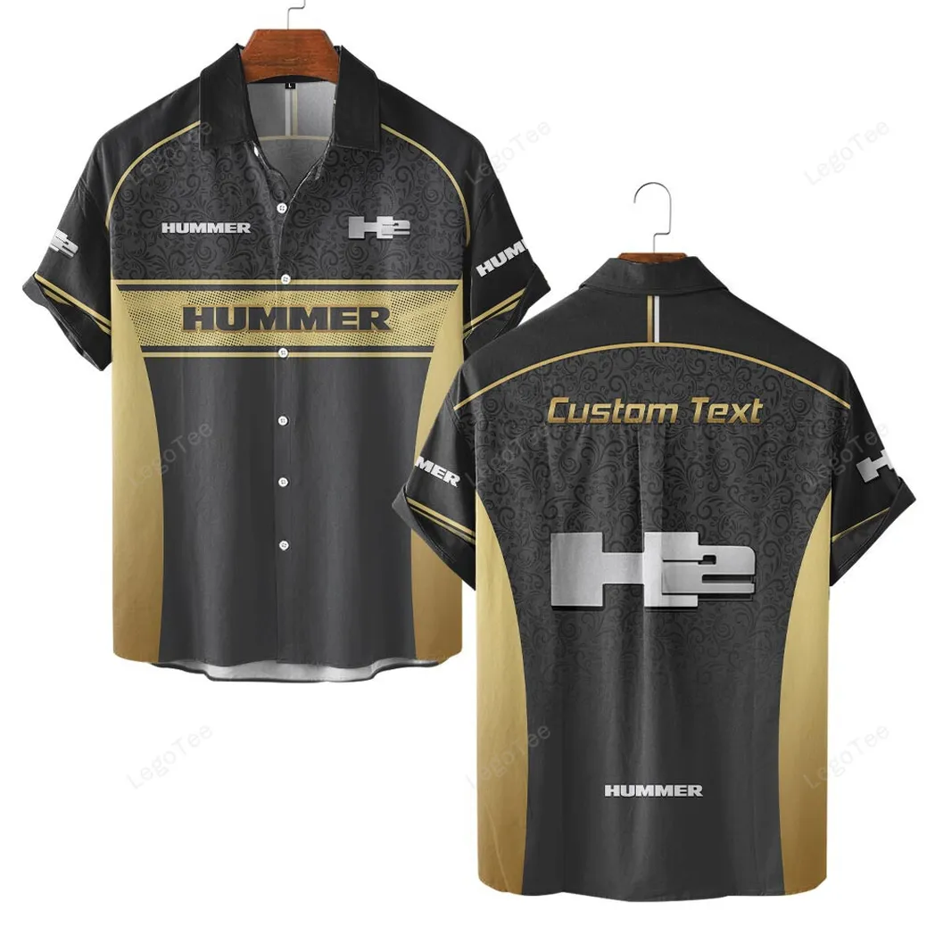 Muscle Auto Fans Gift Hawaiian Shirt, Button up Shirt Exclusive Logo For Muscle Auto Lovers, Custom Name CAR137021325924-3