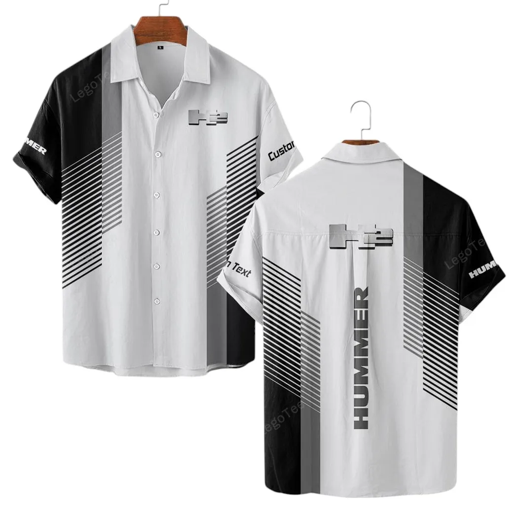 Muscle Auto Lovers Gift Hawaiian Shirt, Button up Shirt Exclusive Logo For Muscle Auto Lovers, Custom Name CAR10703122529