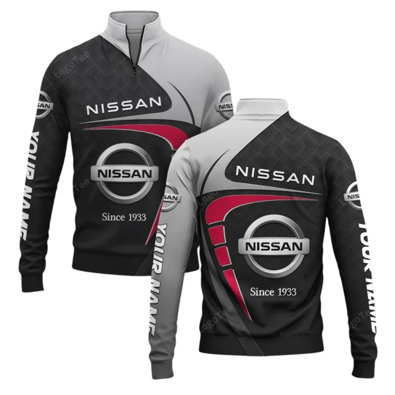 Classic Auto Quarter-Zip Sweatshirt, All Over Print Sweatshirt For Classic Auto Lovers CAR11603032555