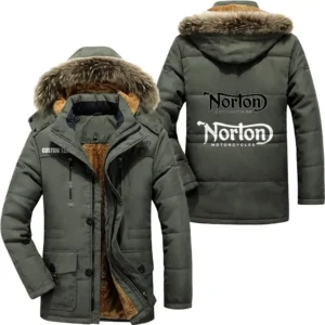 Motorbike Parka hoodie, Coat with Hood Exclusive Logo For Car Motorcycles Lovers CAR7002082180 - Army Green