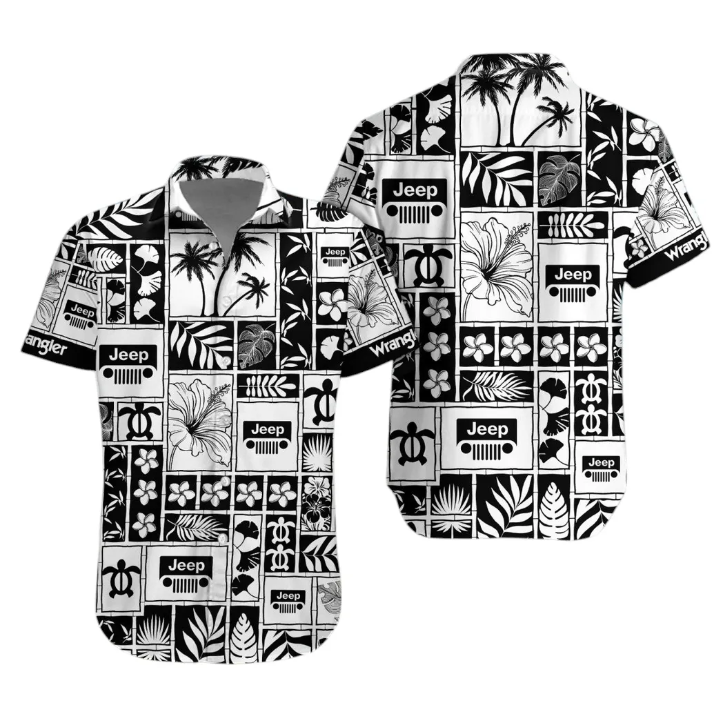 Off-Road Car Fans Gift Hawaiian Shirt, Button up Shirt All Over Print For Truck Wrangler Lovers CAR35021425084-1