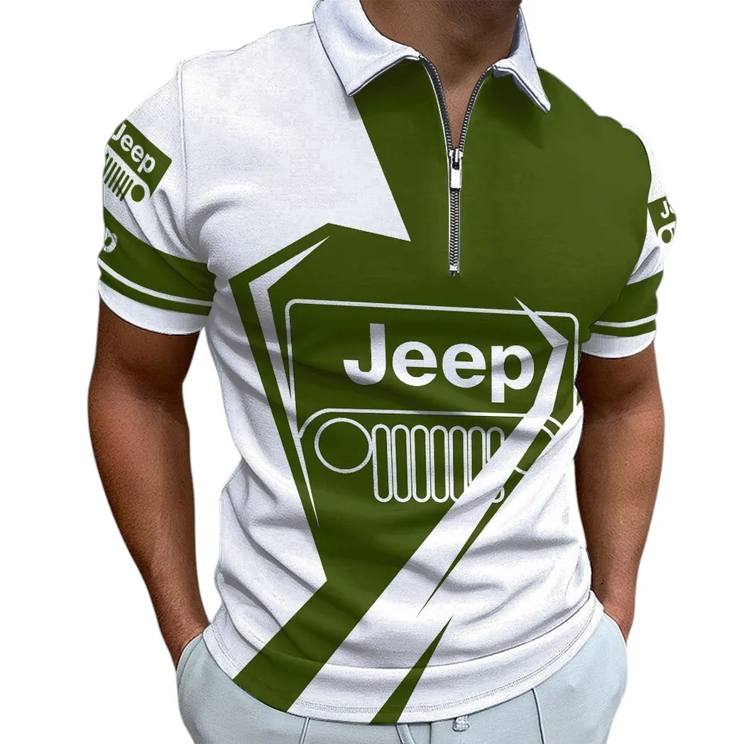 Off-Road Legend Fans Gift Zipper Polo Shirt, Shirt Exclusive Logo For Truck Lovers CAR3202122508