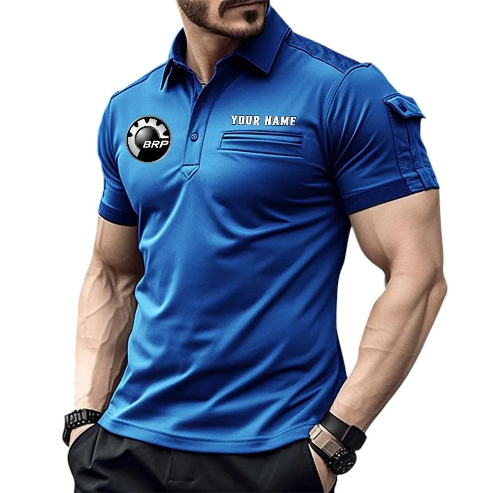 Off-Road Motors Fans Gift Pocket Polo Shirt, Polo Shirt Exclusive Logo For Off-Road Motors Fan, Custom Name CAR445060325012 - Blue
