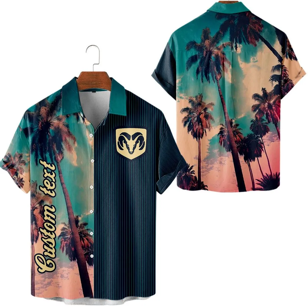 Off-Road Truck Fans Gift Hawaiian Shirt, Button up Shirt Vintage Style For Car Owners, Custom Namet CAR431041625420