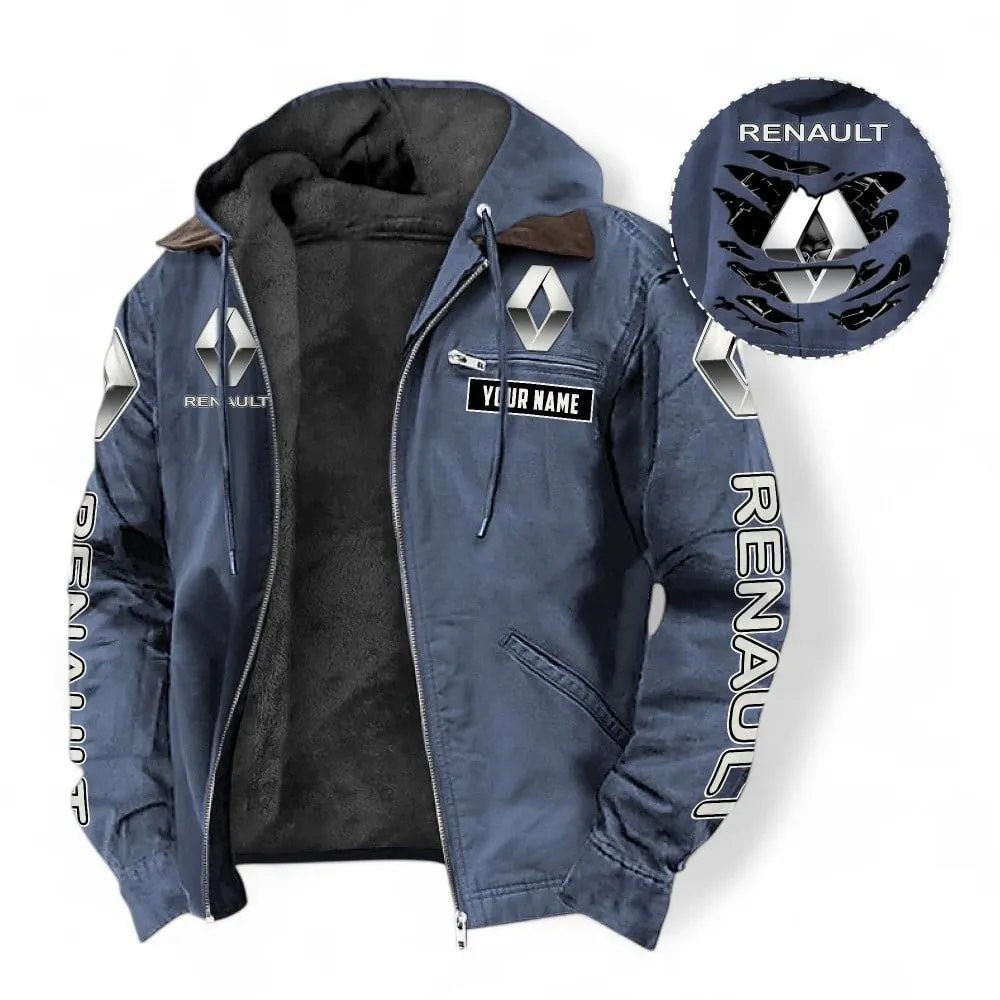 Off-Road Vehicle Fans Gift Hooded And Flannel Hoodie, Jacket Exclusive Logo For Car Owners, Custom Name CAR391072125720-Navy Blue