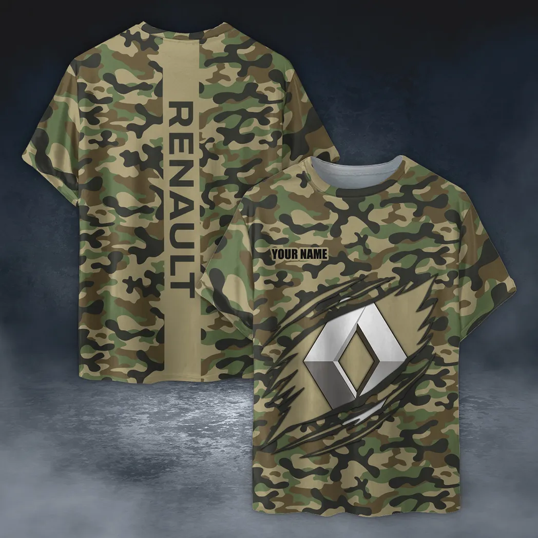 Off-Road Vehicle Fans Gift T-Shirt, Shirt Camo Style For Car Owners, Custom Name CAR210040825732