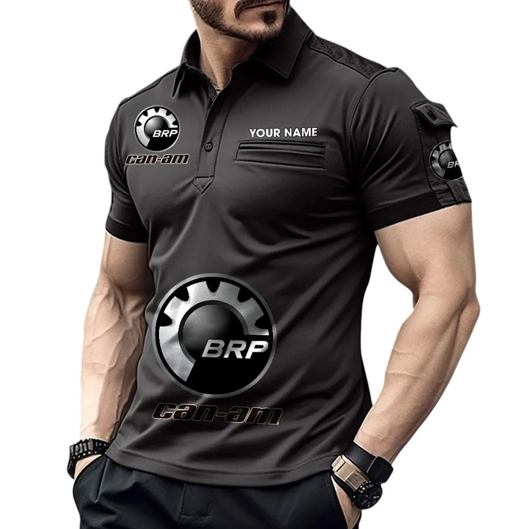 Off-Road Vehicles Fans Gift Pocket Polo Shirt, Polo Shirt Exclusive Logo For Cars Fan, Custom Name CAR450051325347 - Black