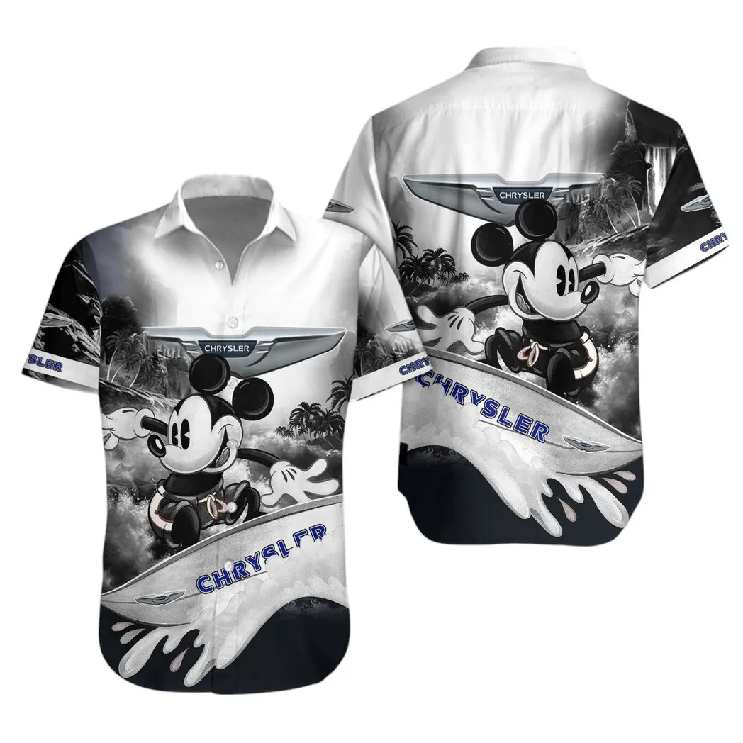 Old Iconic Car Fans Gift Hawaiian Shirt, Button up Shirt All Over Print For Vintage Car Lovers CAR53030625019