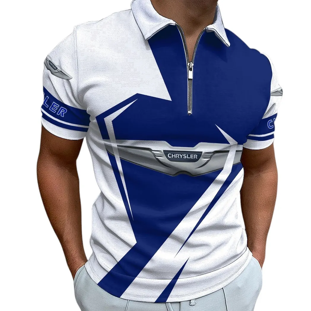 Old Iconic Car Fans Gift Zipper Polo Shirt, Shirt Exclusive Logo For Vintage Car Lovers CAR3202122564