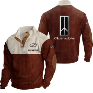 Automobile Men's Stand Up Collar Base Shirt, Collar Hoodie Exclusive Logo For Car Motorcycles Fans CAR20012145 - Red