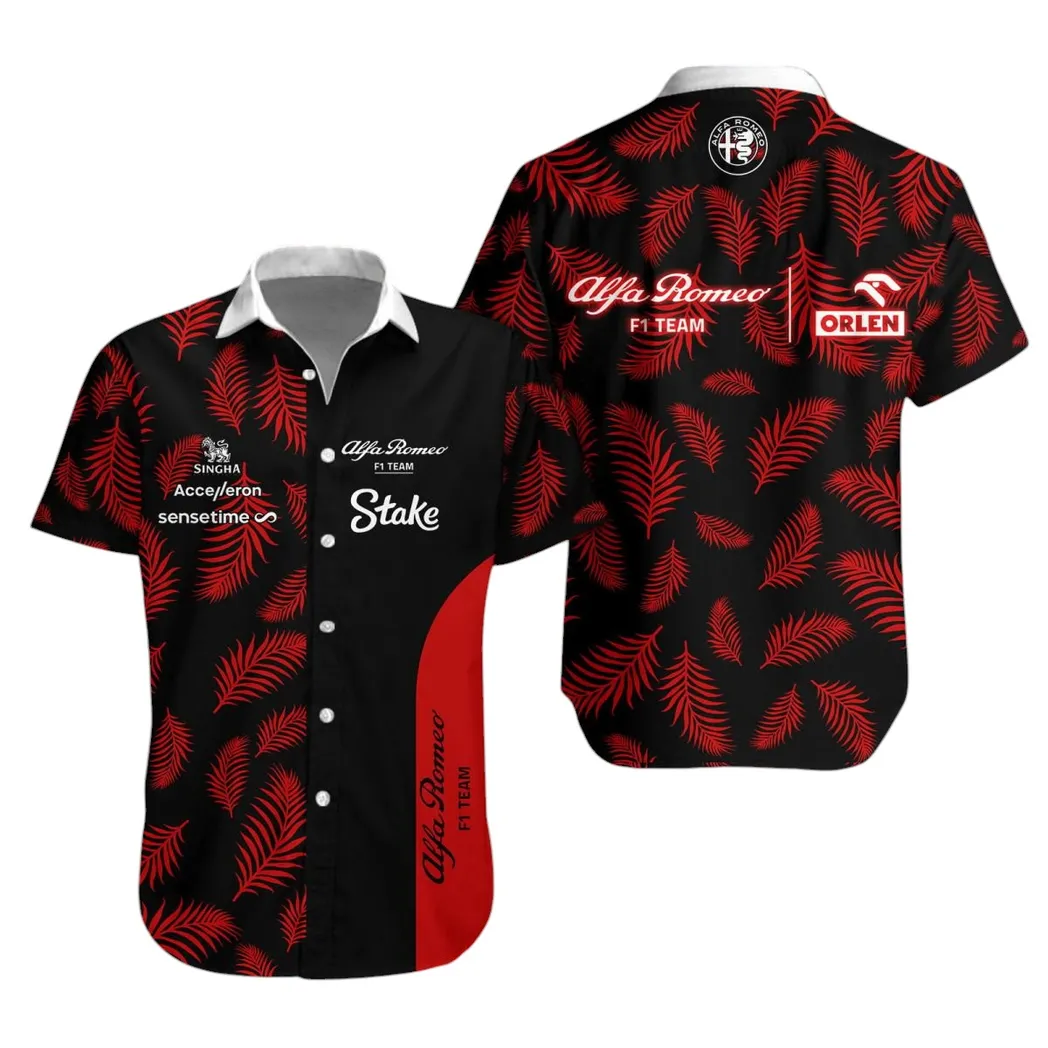Performance Car Fans Gift Hawaiian Shirt, Button up Shirt Exclusive Logo Car CAR40304082506