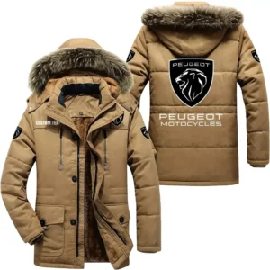 Auto Motorcycles Parka hoodie, Coat with Hood Exclusive Logo For Car Motorcycles Lovers CAR7002082188 - Khaki