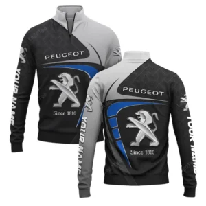 Auto Quarter-Zip Sweatshirt, All Over Print Sweatshirt For Auto Lovers CAR11603032558