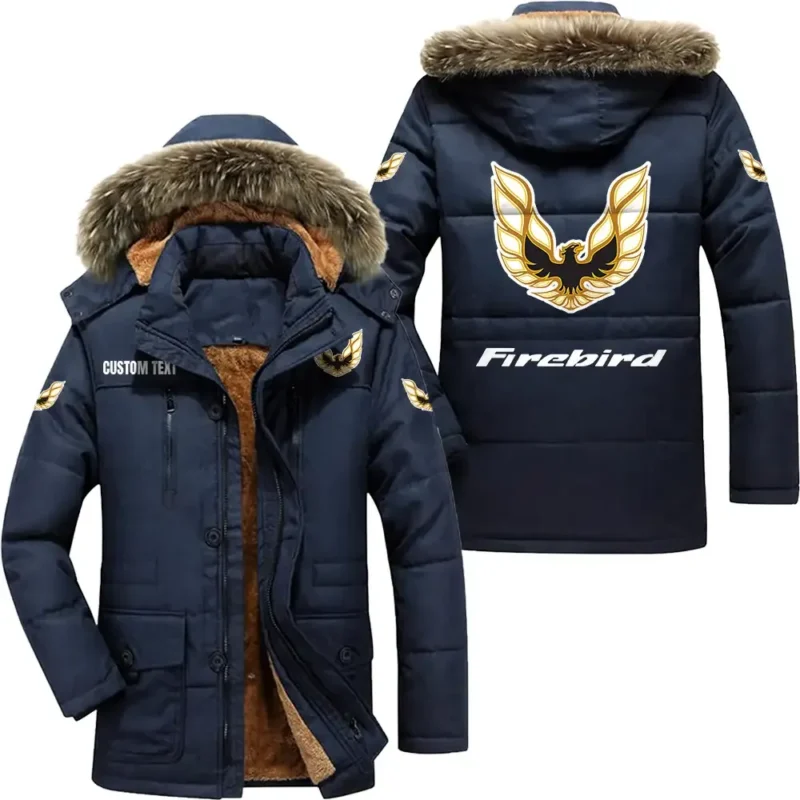 Auto Parka hoodie, Coat with Hood Exclusive Logo For Car Motorcycles Lovers CAR7002082191 - Navy