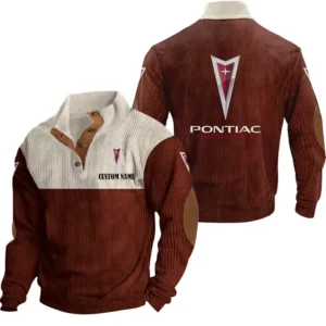 Auto Men's Stand Up Collar Base Shirt, Collar Hoodie Exclusive Logo For Car Motorcycles Fans CAR20012154 - Red