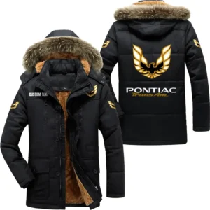 Auto Trans Am Parka hoodie, Coat with Hood Exclusive Logo For Car Motorcycles Lovers CAR7002082193 - Black